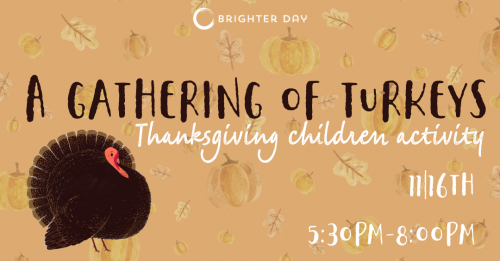 A Gathering of Turkeys - Children’s Activity