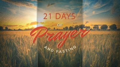 21 Days of Fasting 2018 - Day #1